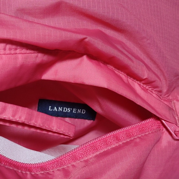 Land's End Ripstop Nylon Windbreaker Jacket - Picture 3 of 8